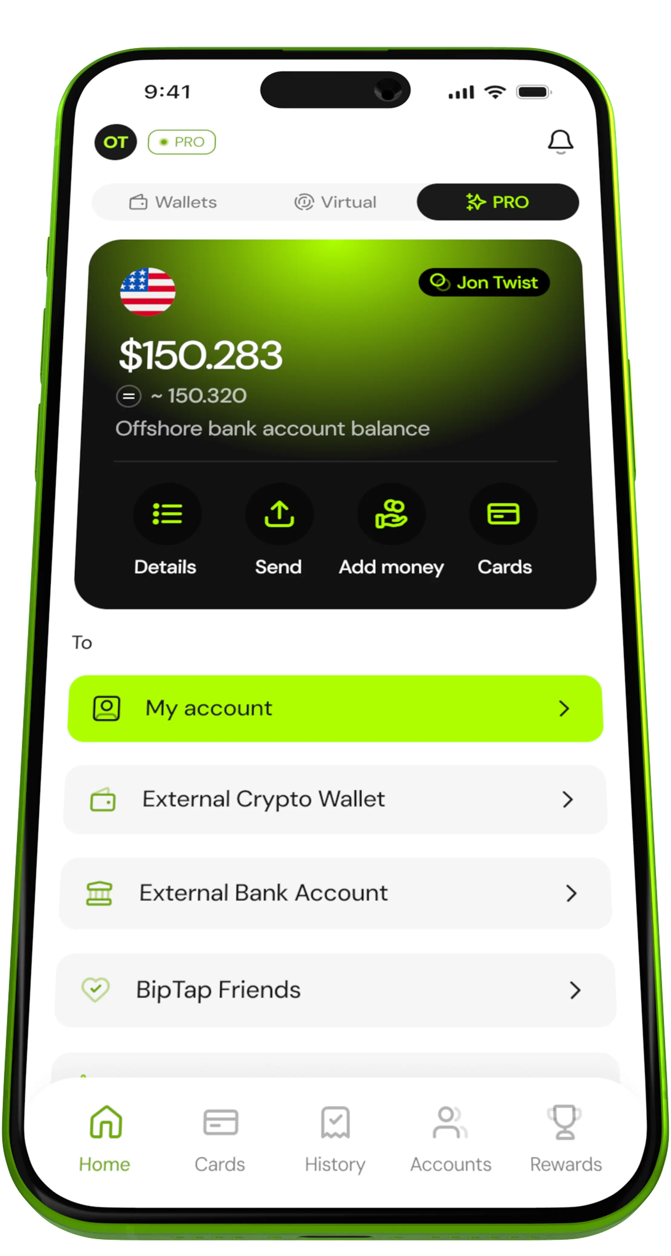 BipTap Accounts – Crypto & Fiat Banking for Every Need